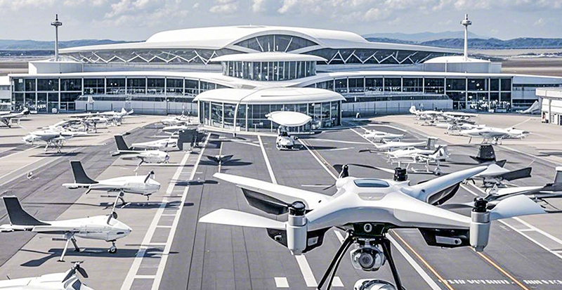 Using Drone Jammer Modules for Airport Security