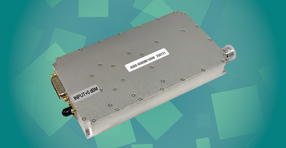 100W GaN Drone Jamming Module 4–6GHz